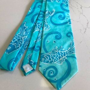 Vintage Lilly Pulitzer Fish Tie